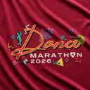 Dance Marathon Dynamic Shapes Event Shirt