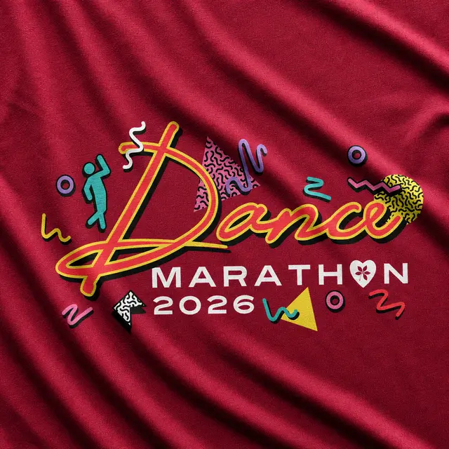 Dance Marathon Dynamic Shapes Event Shirt