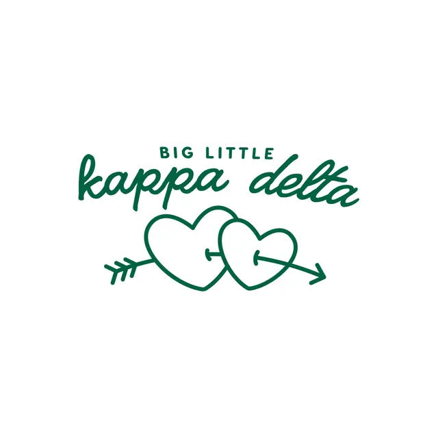 Kappa Delta Arrow Hearts Big Little Reveal Shirt