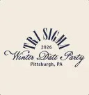 Sigma Sigma Sigma Arched Script Winter Date Party Hoodie