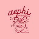 Alpha Epsilon Phi Heart and Ribbon Philanthropy Shirt