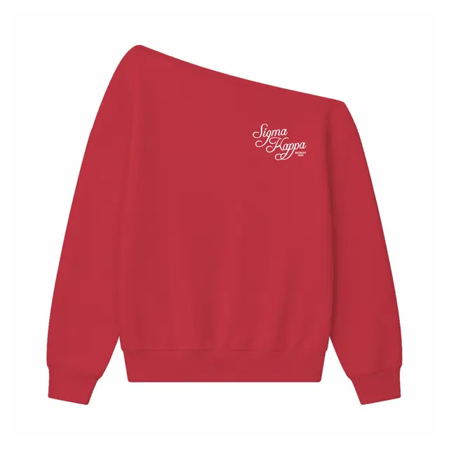 Sigma Kappa Flowing Script Retreat Sweater 2