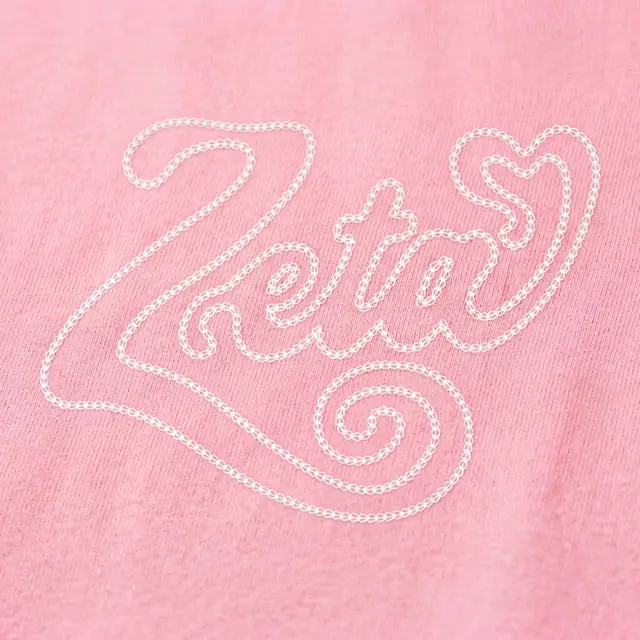 Zeta Tau Alpha Swirled Lettering PR Sweater