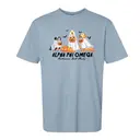 Alpha Phi Omega Ghostly Dogs Pumpkin Decor Date Party Shirt 2