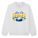 Delta Gamma Bold Football Graphic Game Day Crewneck 2