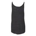 Customizable Bella + Canvas Ladies' Slouchy Tank 8838 Chrcl Black Slub Back