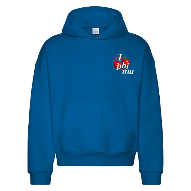 Phi Mu Cherries and Heart PR Hoodie 2