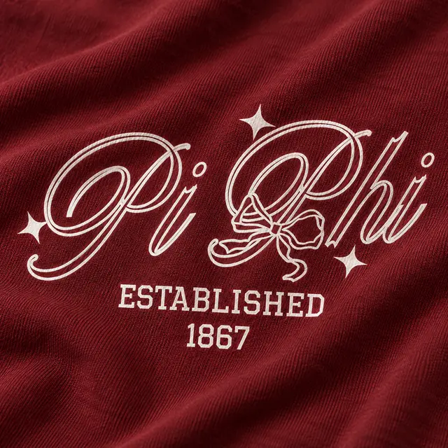 Pi Beta Phi Hand Drawn Lettering PR Tank
