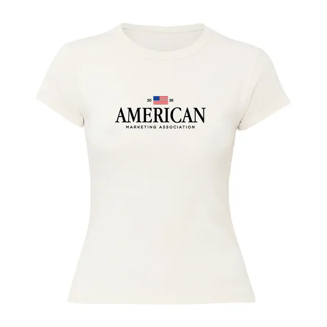 American Marketing Association Flag Logo PR Shirt 2