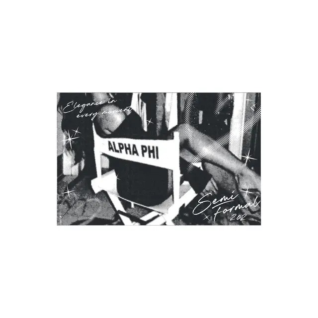 Alpha Phi Director Chair Semi Formal Shirt