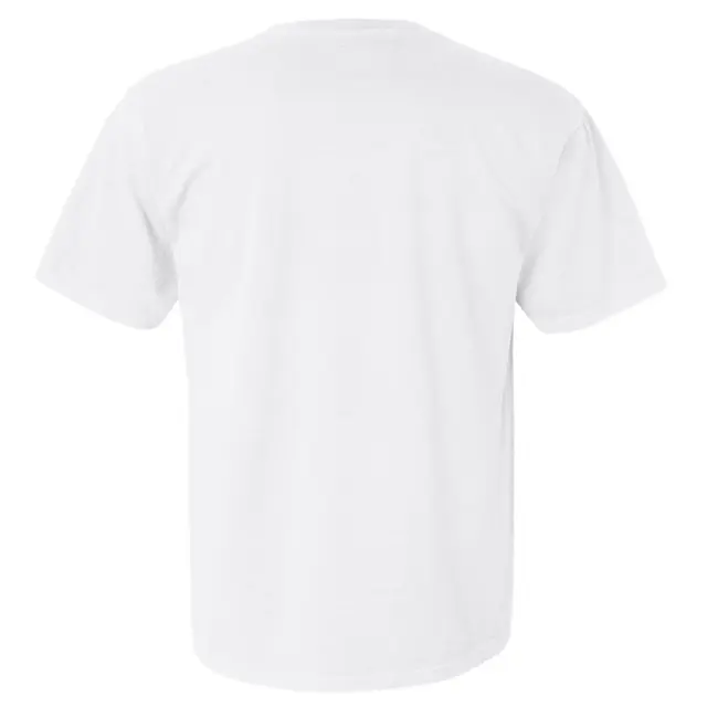 Comfort Colors Adult Heavyweight T-Shirt c1717 White Back
