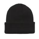 Coal Headwear The Frena Thick Knit Cuff Beanie Black Back