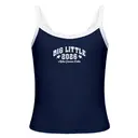 Alpha Gamma Delta Bold Star Text Big Little Reveal Tank 2
