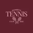 Women's Tennis Club Pink Texts and Rackets Graphic PR Sweater