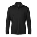 Men's Pro-Lock Performance Quarter-Zip Pullover Black Front