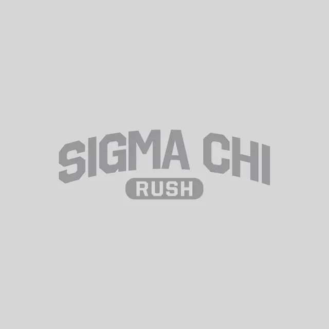 Sigma Chi Bold Block Lettering Rush Sweater