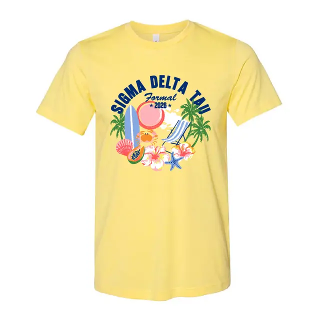 Sigma Delta Tau Beach Vibes Formal Shirt 2