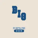Pi Beta Phi Block Text and Date Patch Big Little Reveal Crewneck
