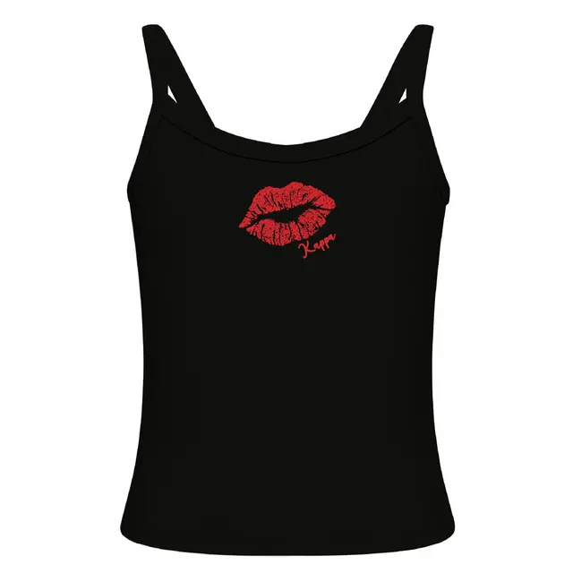 Kappa Kappa Gamma Lip Print PR Tank 2
