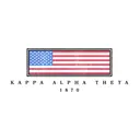 Kappa Alpha Theta American Flag PR Shirt