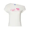Phi Mu Playful Lettering Heart Graphic Rush Shirt 2