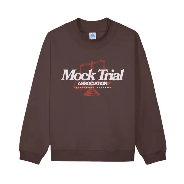 Mock Trial Association Scales of Justice Graphic Sweater 2