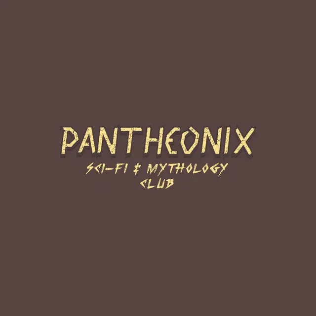 Sci-Fi & Mythology Club Pantheonix Rustic Text PR Hoodie