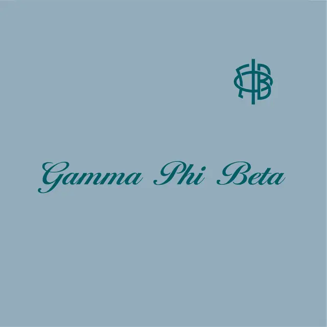 Gamma Phi Beta Elegant Script PR Sweater