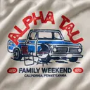 Alpha Sigma Tau Vintage Truck Family Weekend Sweater