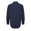 Craftsman Woven Shirt Deep Blue Back