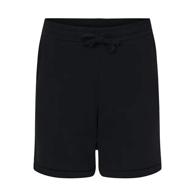 Bella + Canvas Unisex Sweatshort Black Front