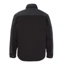 Men's 100% Cotton 12oz Canvas/3oz Polyfill Insulation Tall Horizon Jacket Black Charcoal Back