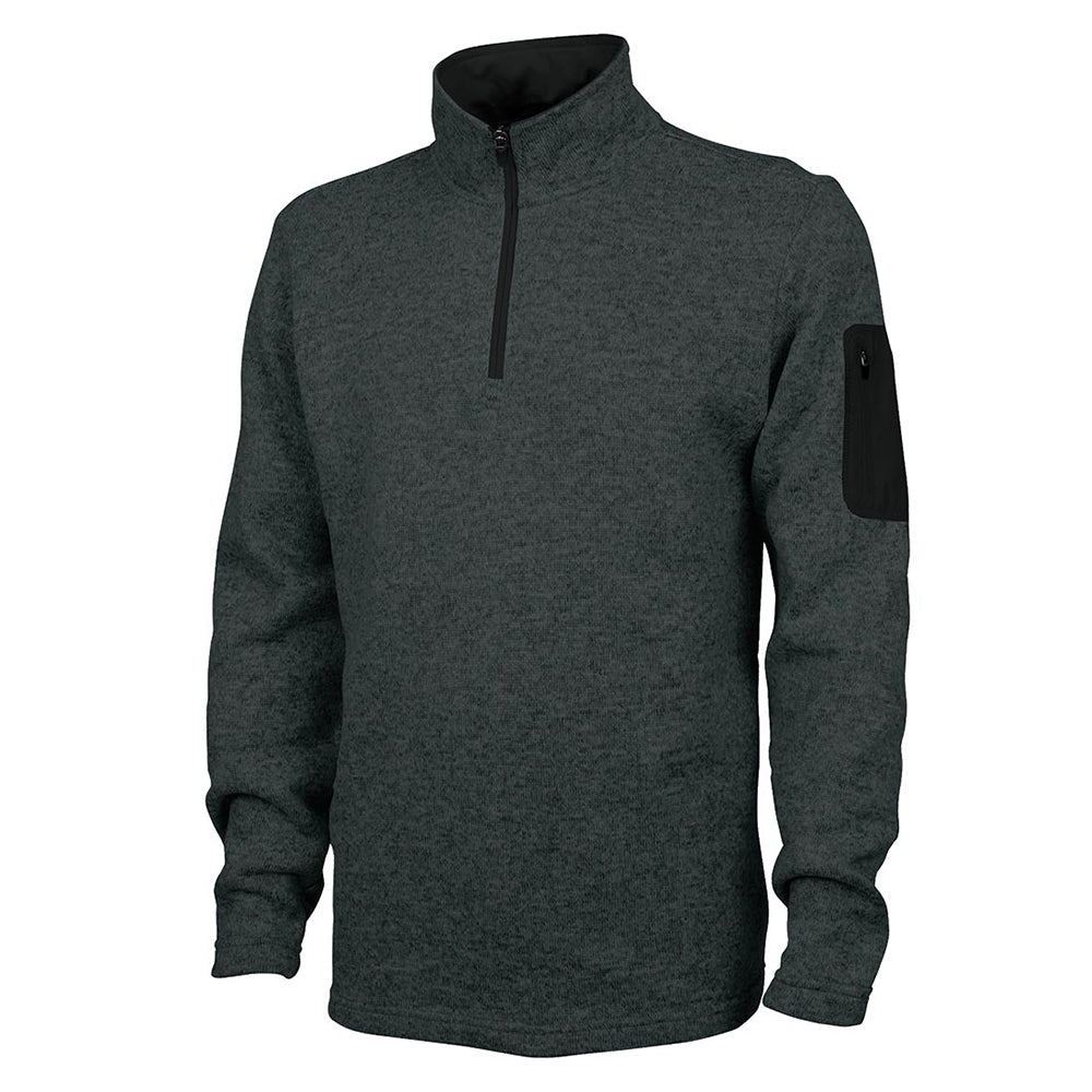 Charles River Men's Heathered Fleece Pullover | Fresh Prints