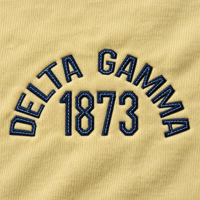 Delta Gamma Arched Text PR Shirt