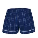 Boxercraft-Womens-Flannel-Shorts-Navy-Field-Day-Plaid-Back