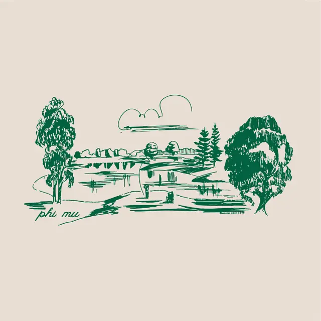 Phi Mu Scenic Landscape PR Shirt