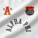Alpha Phi Big Little Badge Shield Shirt