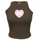 Phi Mu Polka Dot Heart PR Tank 2