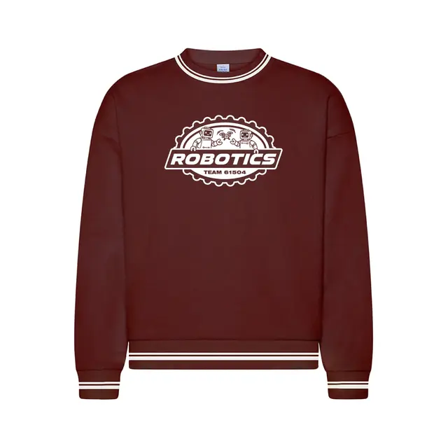 Robotics Club Robot Illustration PR Crewneck 2