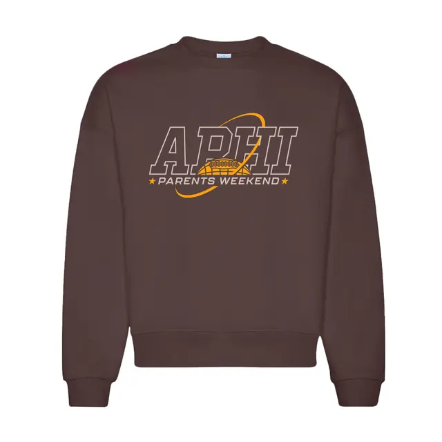 Alpha Phi Football Graphic Parents Weekend Crewneck 2