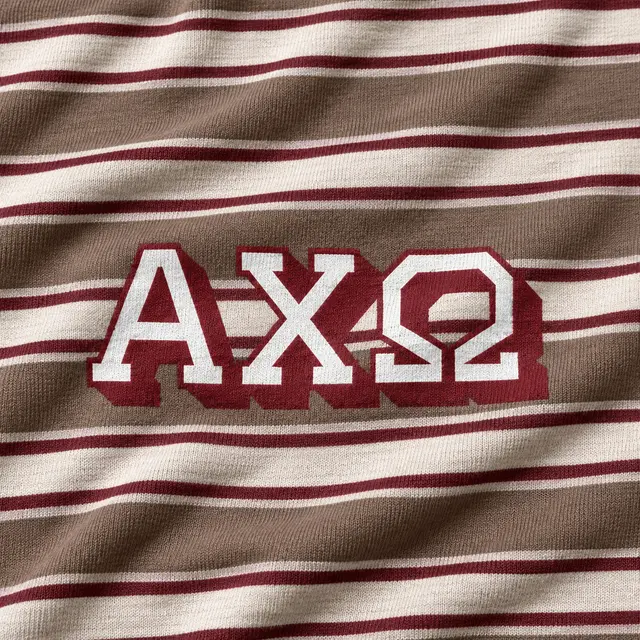 Alpha Chi Omega 3D Block Lettering PR Sweater