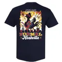 Chi Psi Guitar Playing Rooster Formal Shirt 2