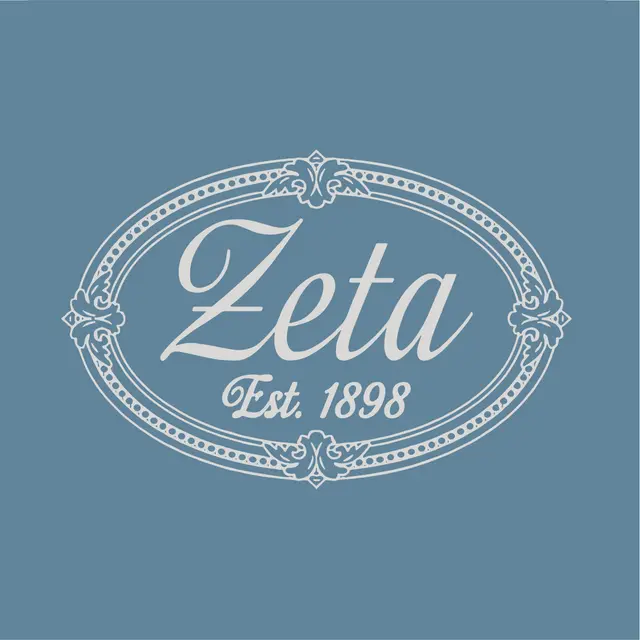 Zeta Tau Alpha Ornate Floral Frame PR Shirt