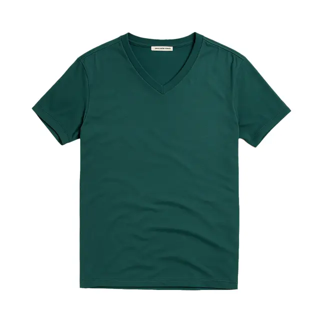 Marine Layer Men's Custom Dyed Signature V-Neck Any Color Front