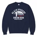 Black Student Union Football Graphic PR Crewneck 2