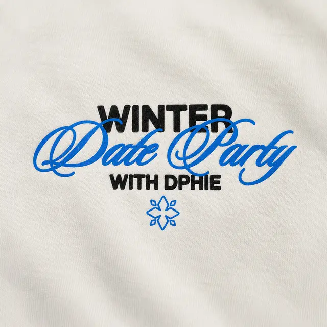 Delta Phi Epsilon Flowing Script Date Party Shirt