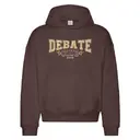 Debate Club Bold Camo Text PR Hoodie 2