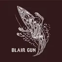 Blair Gun Skeleton Surfing Graphic PR Sweater