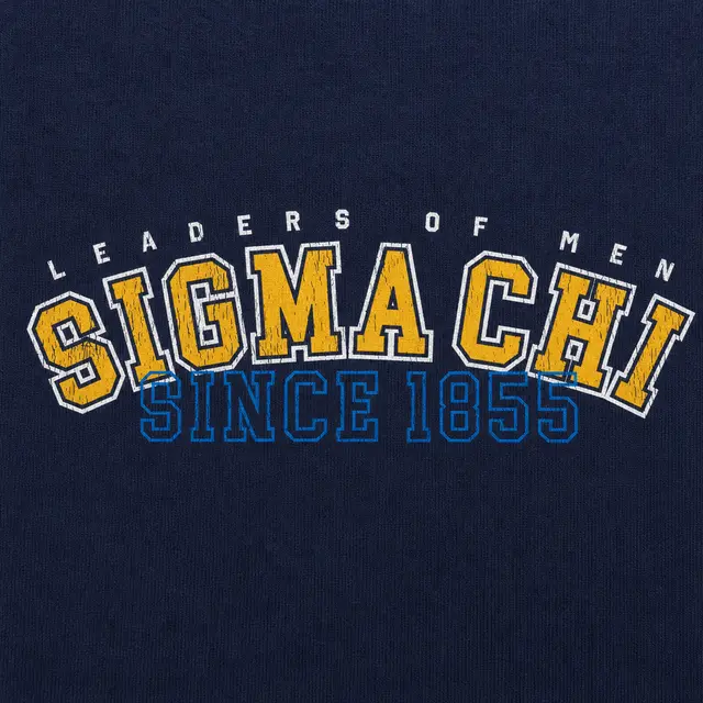 Sigma Chi Block Lettering PR Crewneck