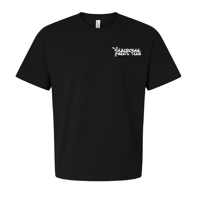 Men's Lacrosse Team Sporty Character PR Shirt 2